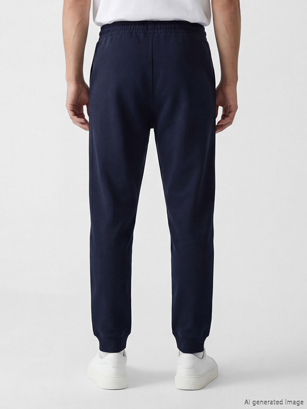 regular fit ерлерге арналған принтті джоггер спорт шалбары-2