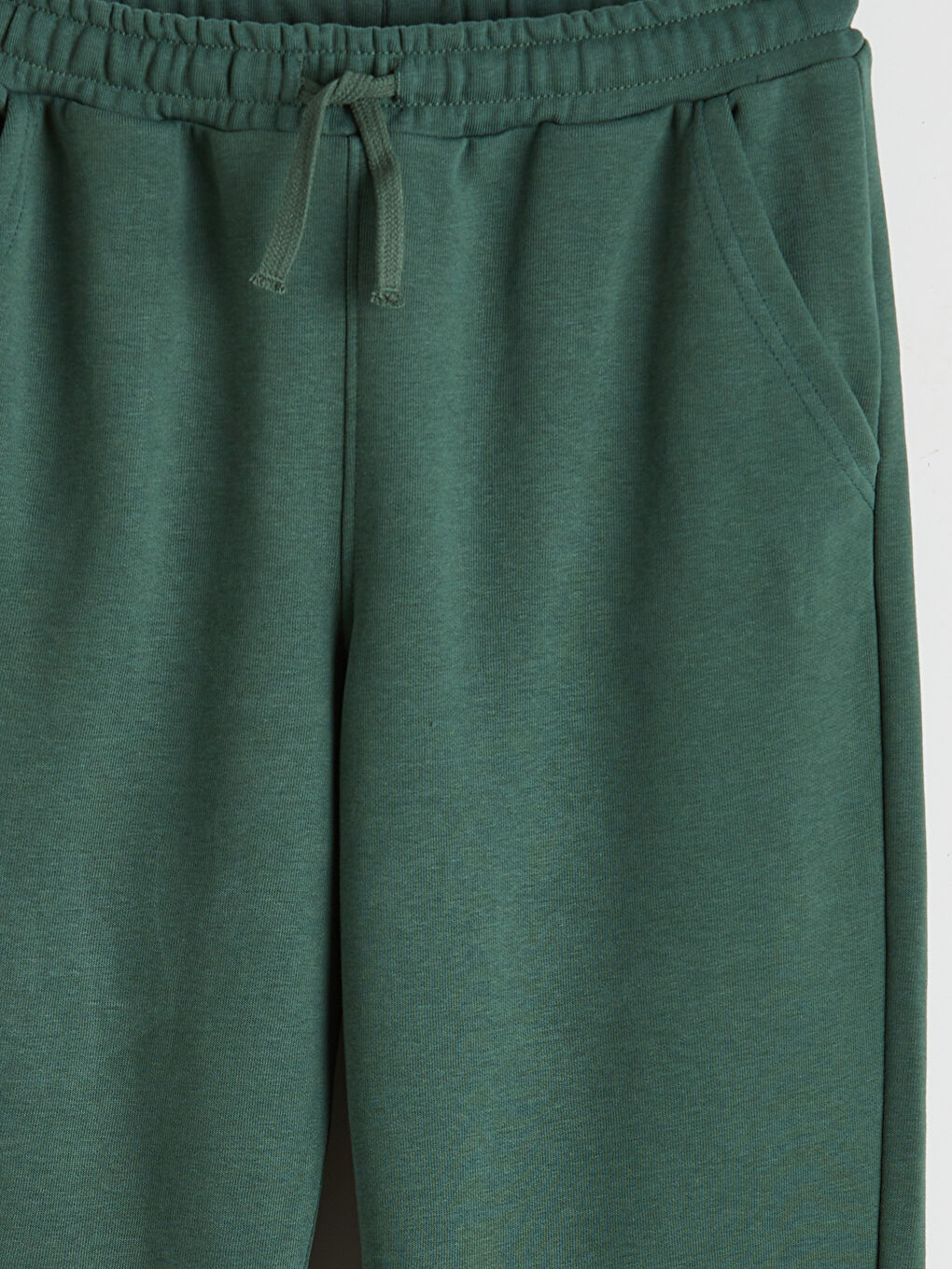 Yeşil Beli Lastikli Erkek Çocuk Eşofman Altı-1