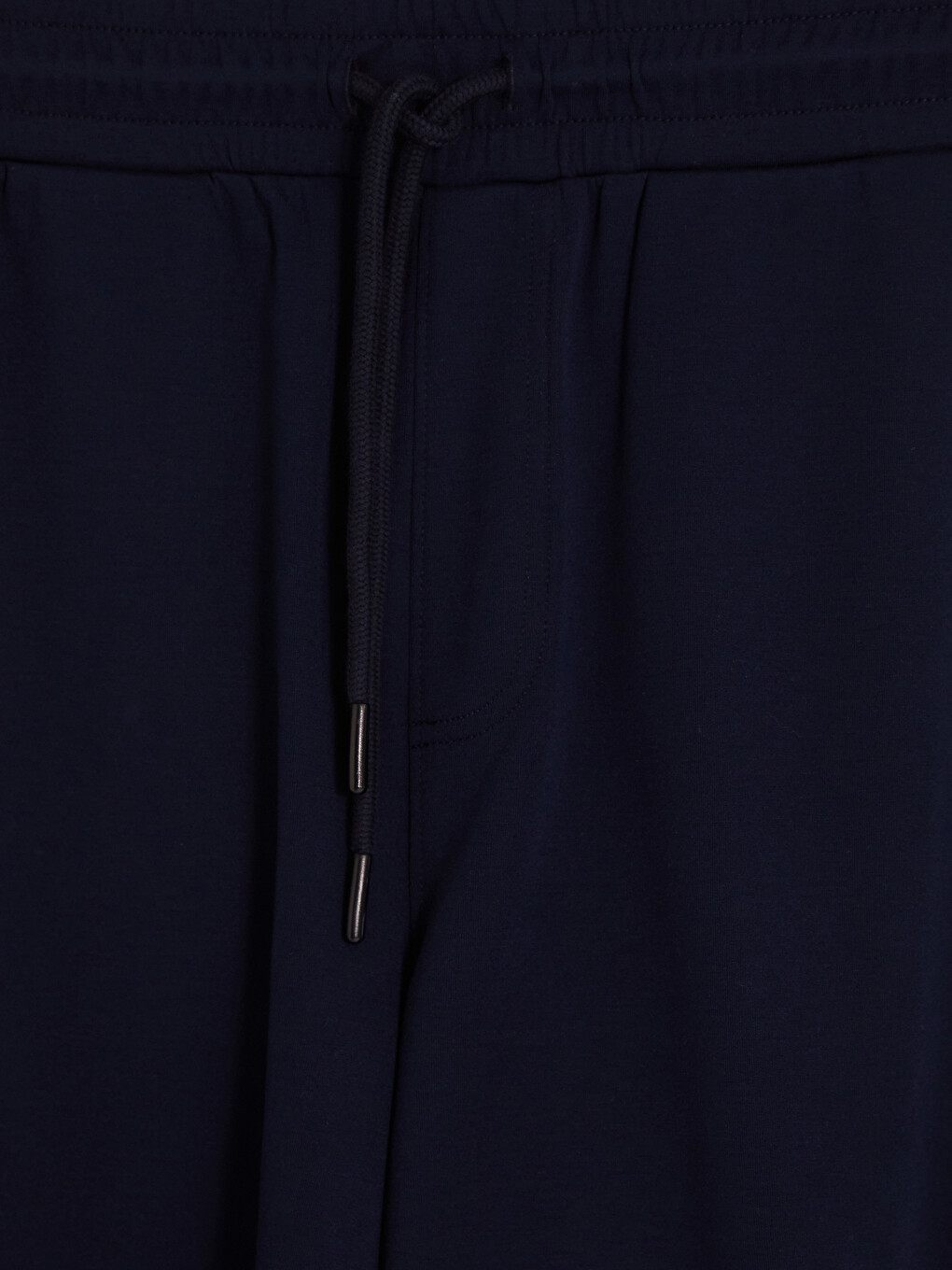 Man Navy Shorts-5