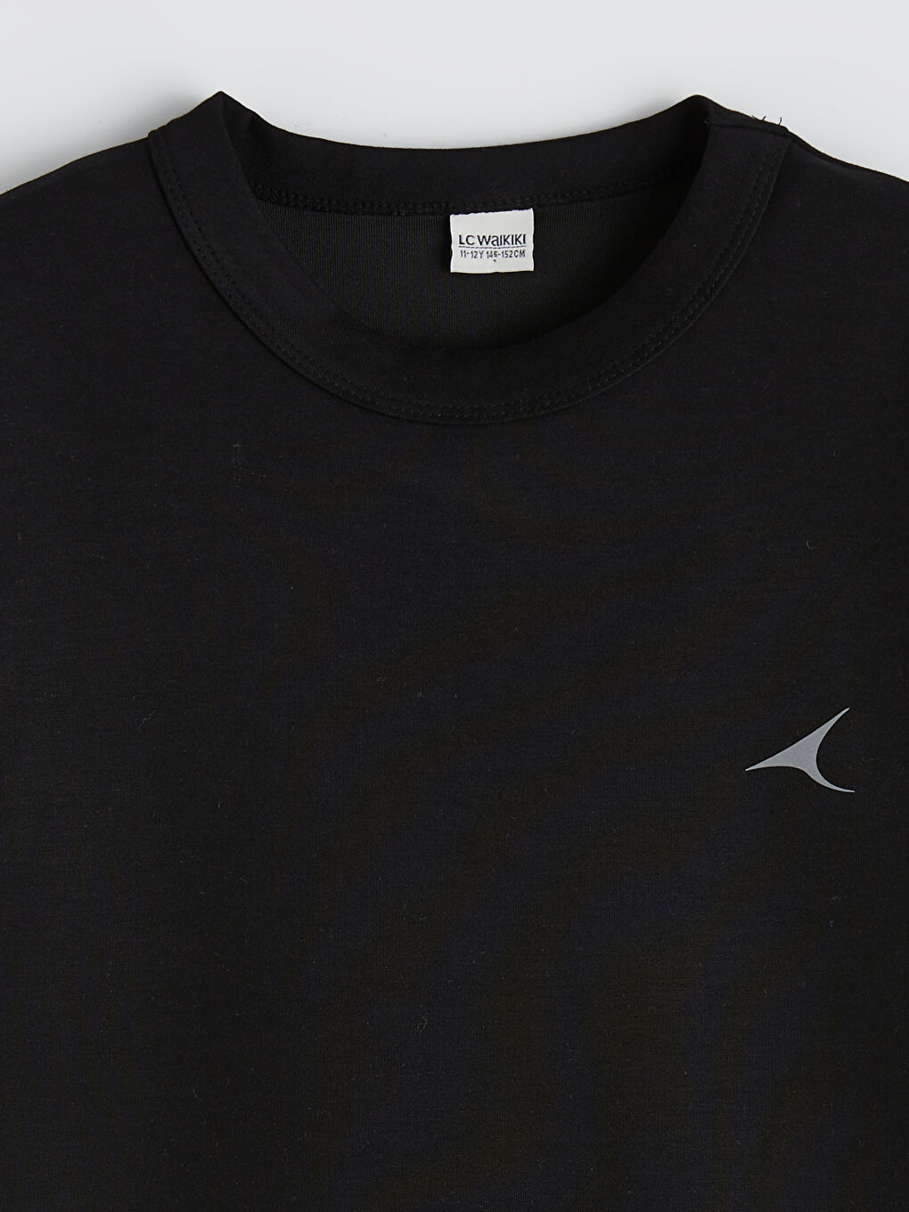 Siyah Baskılı Erkek Çocuk Soft Touch Tişört-1