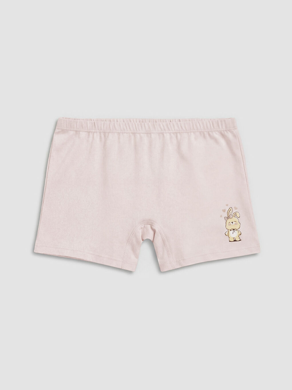 Pembe Kız Çocuk Baskılı Boxer 5'li-3