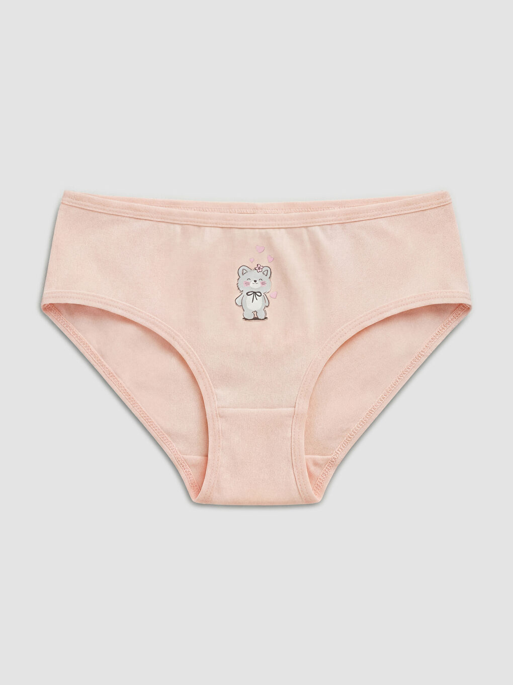 Pembe Baskılı Kız Çocuk Külot