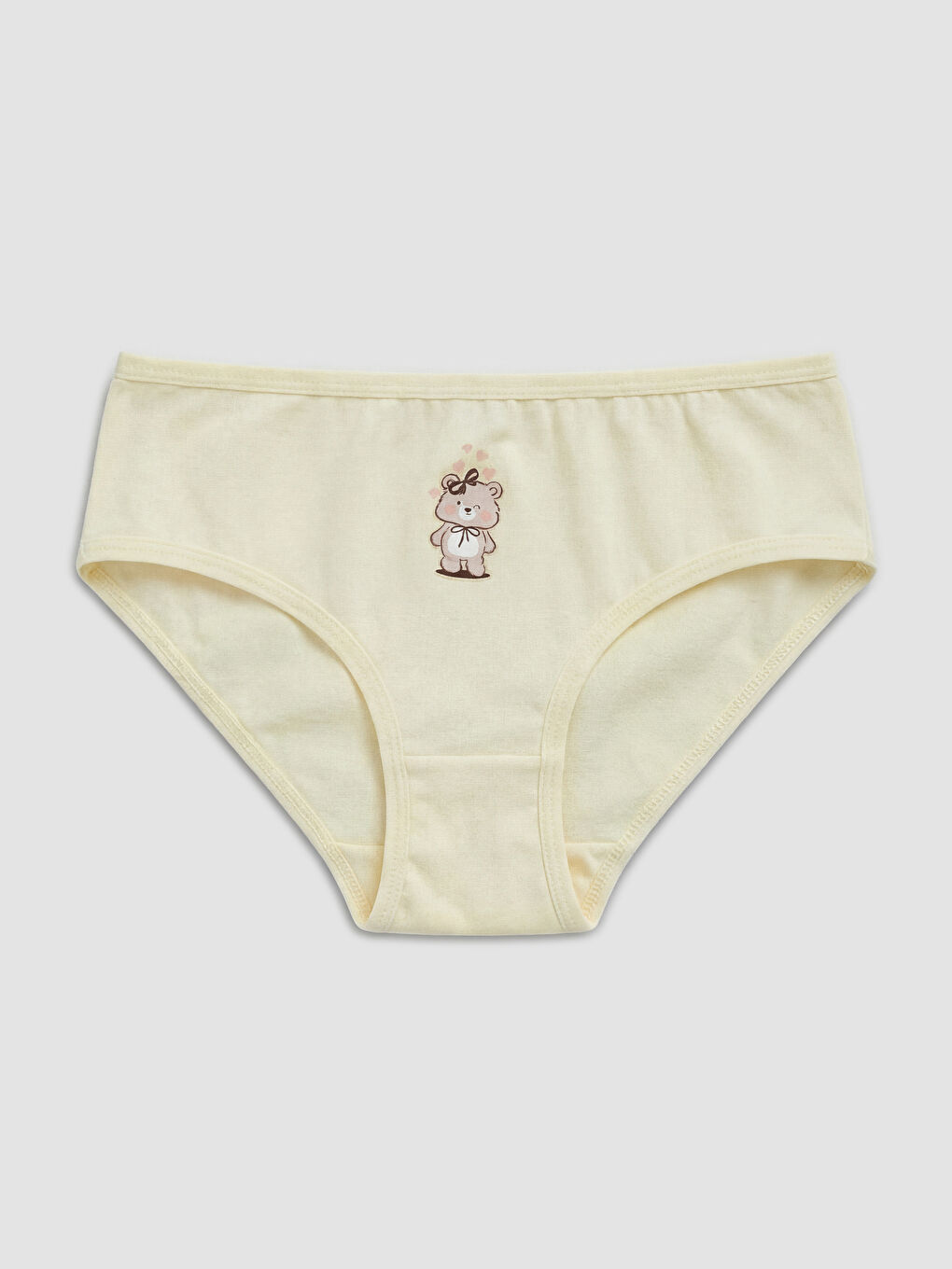 Pembe Baskılı Kız Çocuk Külot 5'li-3