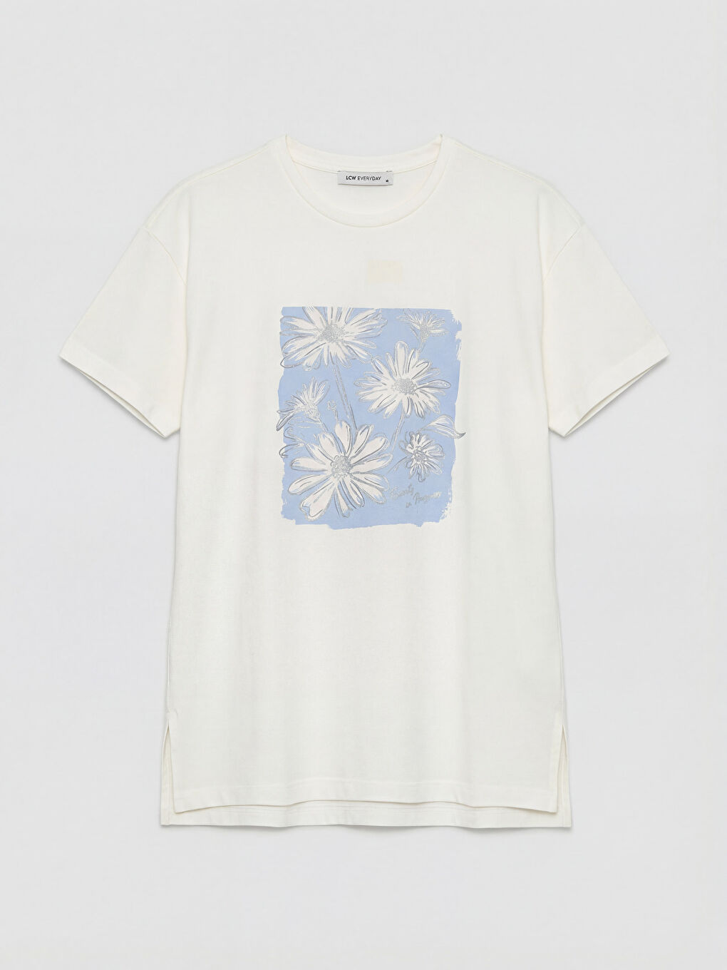 Woman WHITE T-Shirt-4