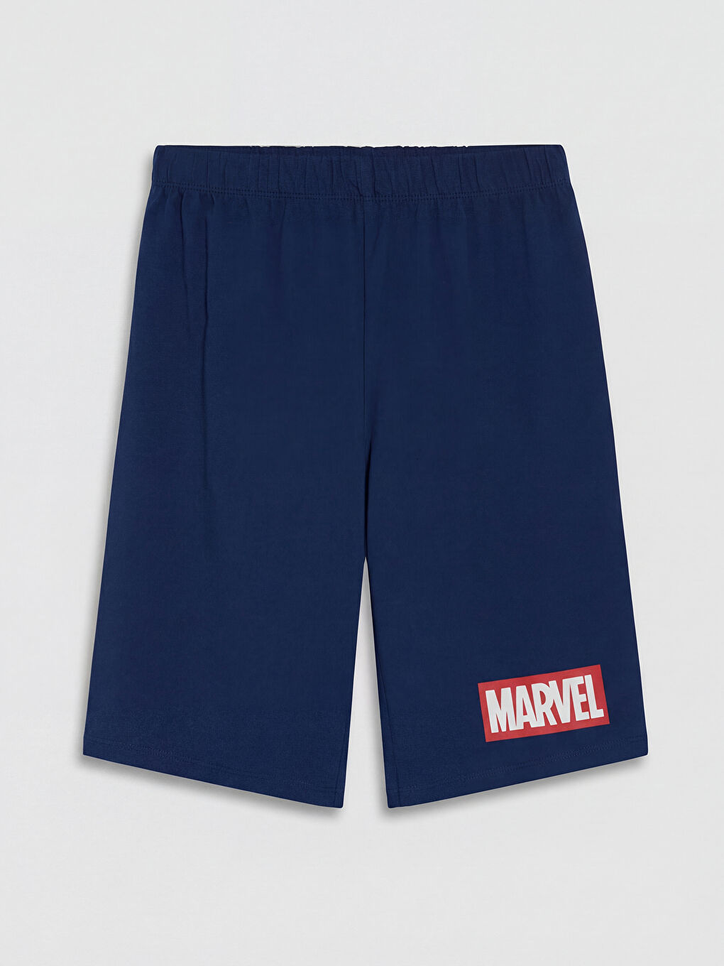 Beyaz Spider-Man Baskılı Erkek Çocuk Şortlu Şortlu Pijama Takımı-2