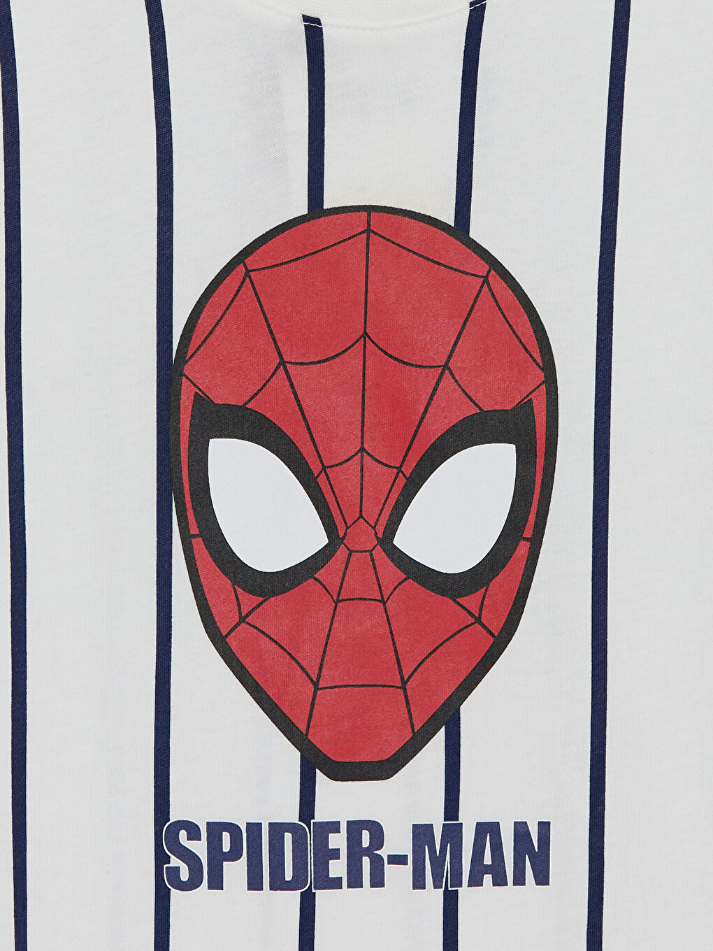 Beyaz Spider-Man Baskılı Erkek Çocuk Şortlu Şortlu Pijama Takımı-5