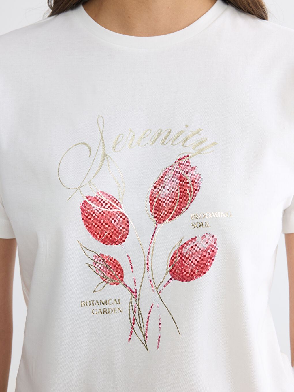 Woman WHITE T-Shirt-2