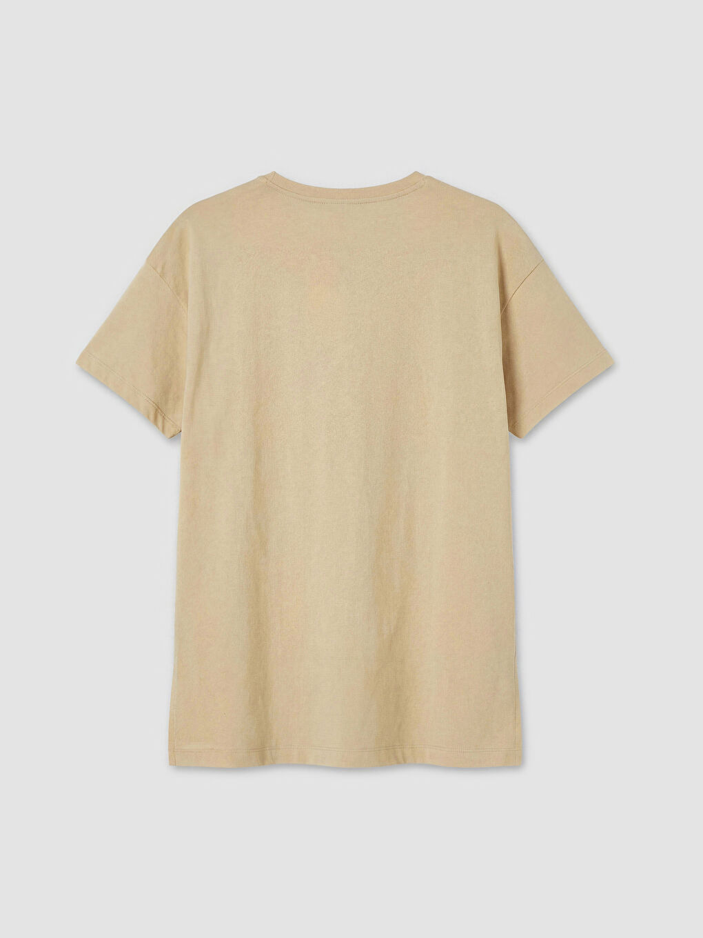 Woman BEIGE T-Shirt-1