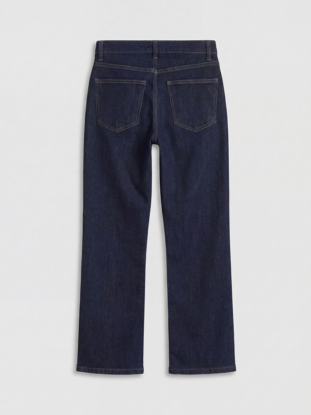 İndigo Flare Kadın Jean Pantolon-1