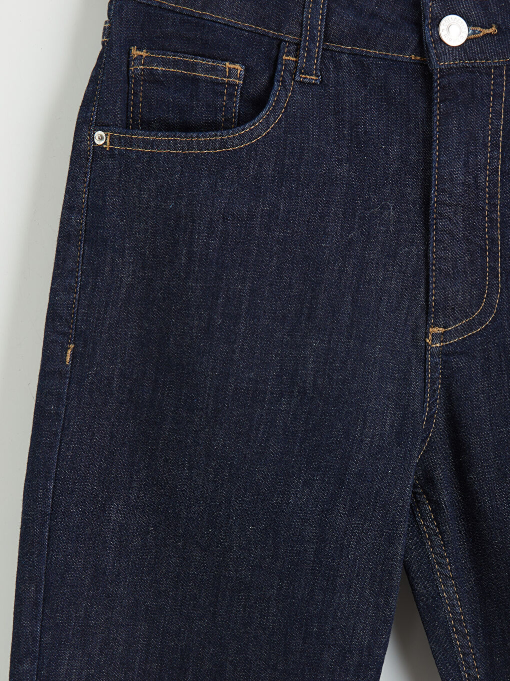 İndigo Flare Kadın Jean Pantolon-2