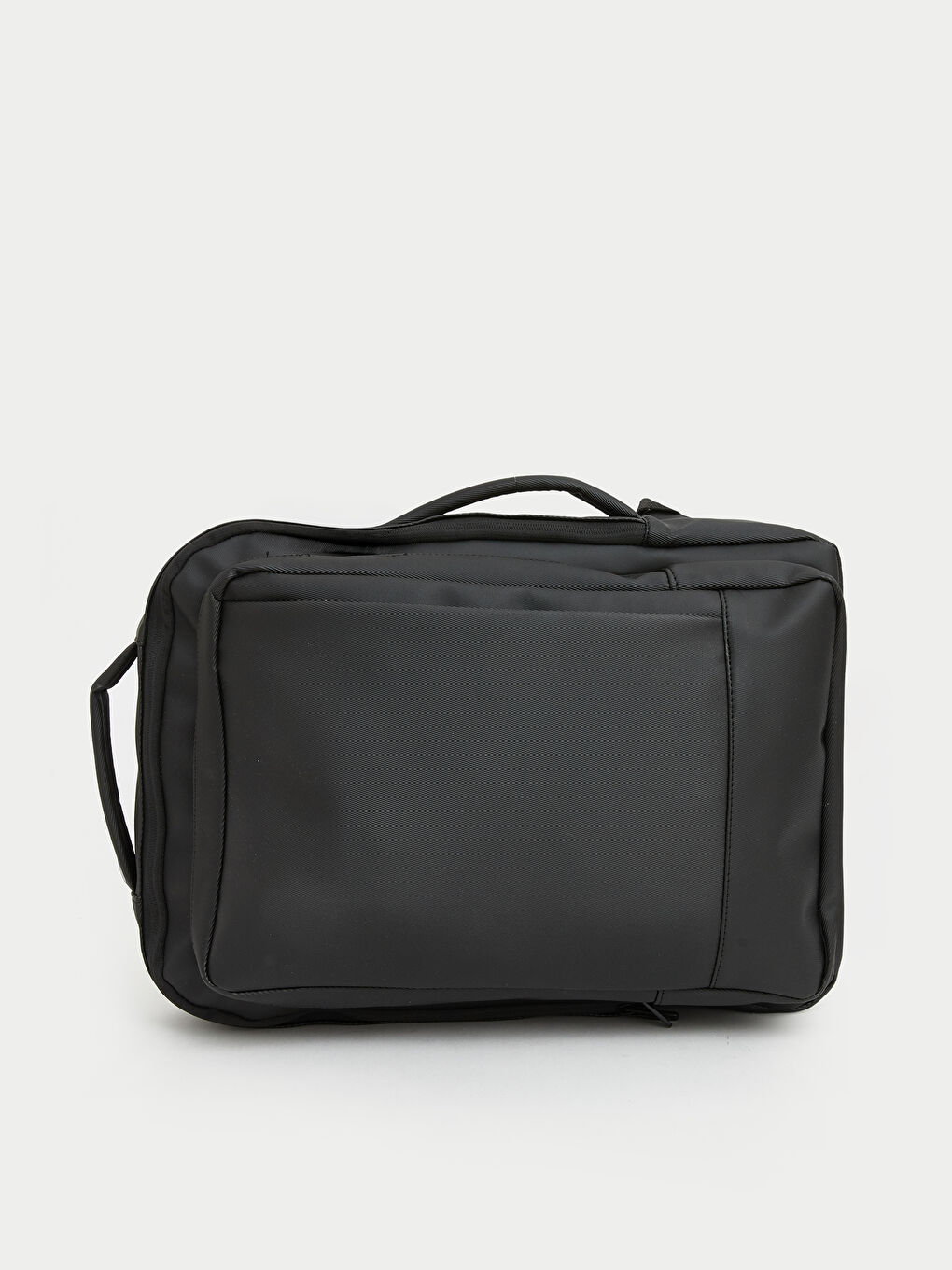 Siyah Laptop Bölmeli Erkek Sırt Çantası