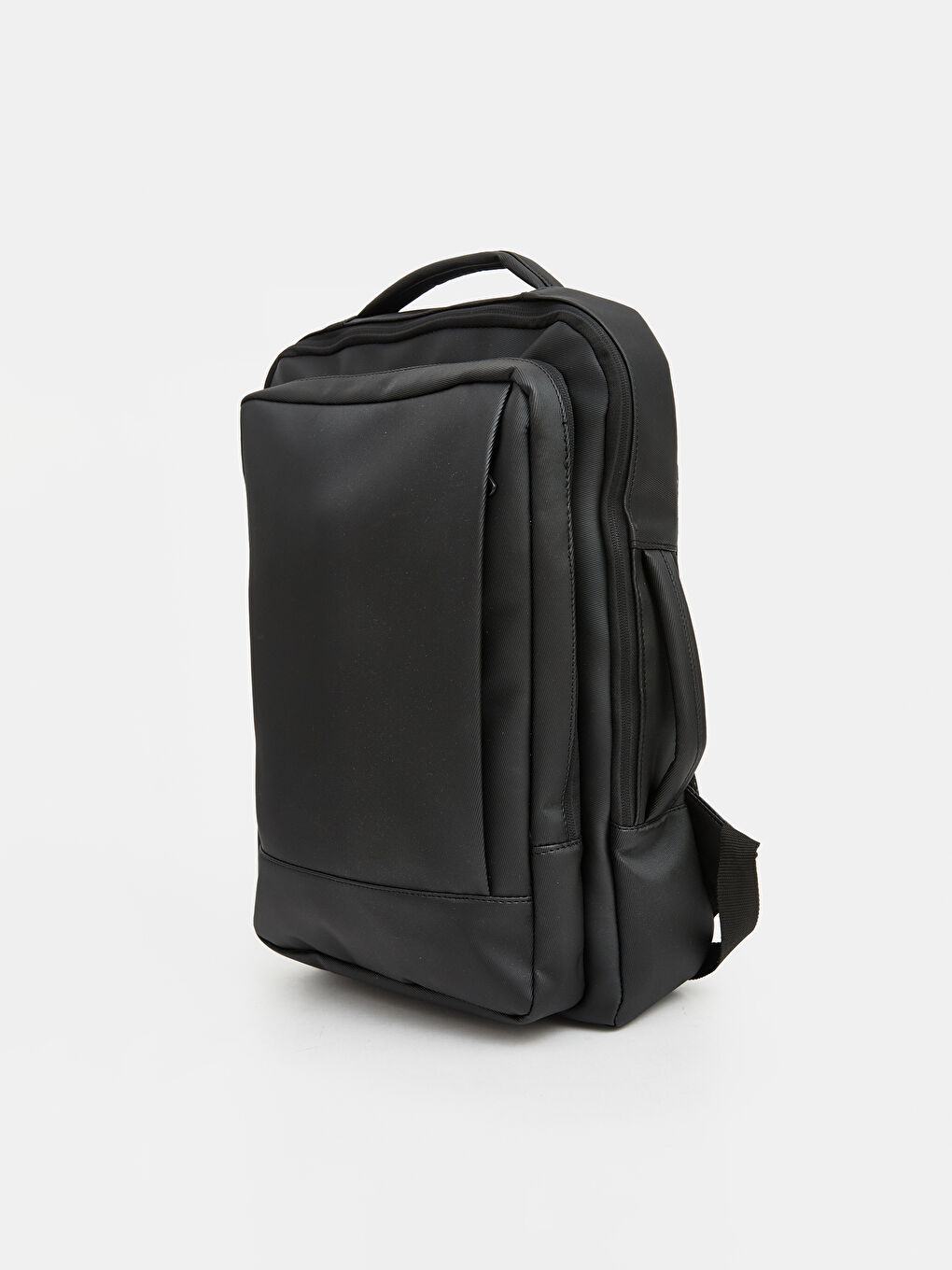 Siyah Laptop Bölmeli Erkek Sırt Çantası-2