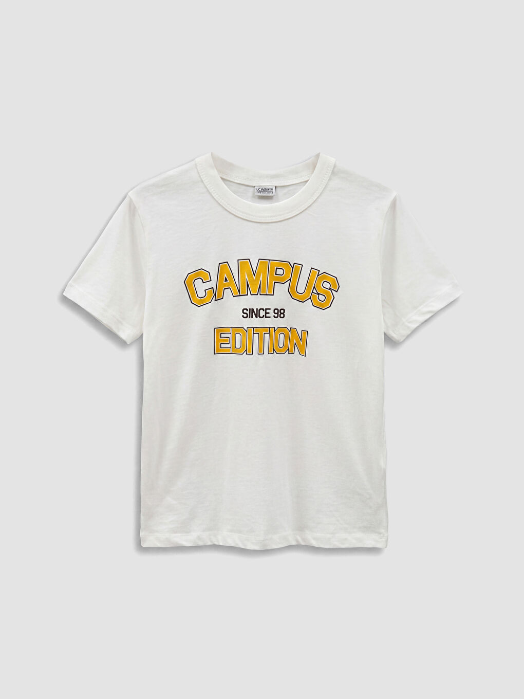 T-shirt imprimé à col rond pour garçon