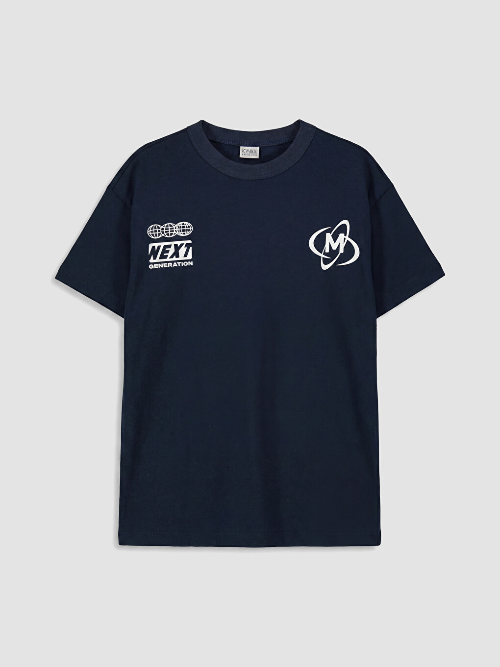 T-shirt Marine Garçon-1