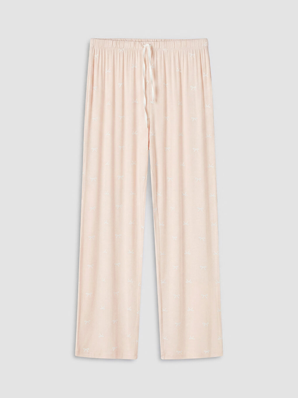 Pembe Fiyonk Baskılı Hamile Pijama Altı