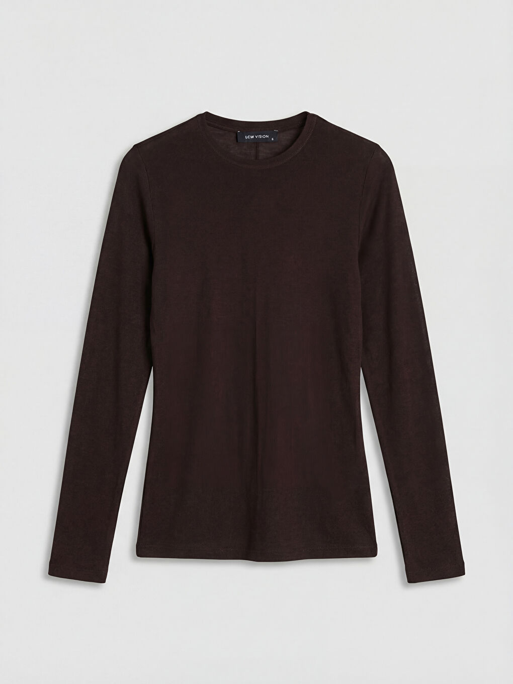 Mürdüm Bisiklet Yaka Uzun Kollu Bluz