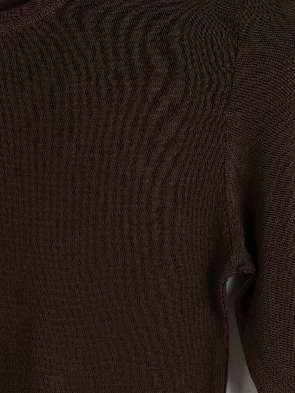 Mürdüm Bisiklet Yaka Uzun Kollu Bluz-2