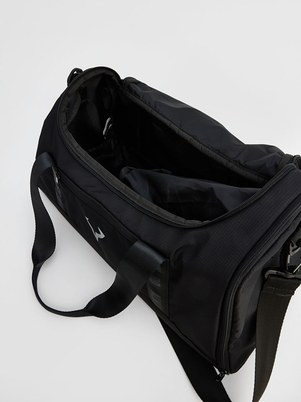 Siyah Baskılı Erkek Spor Çantası-2