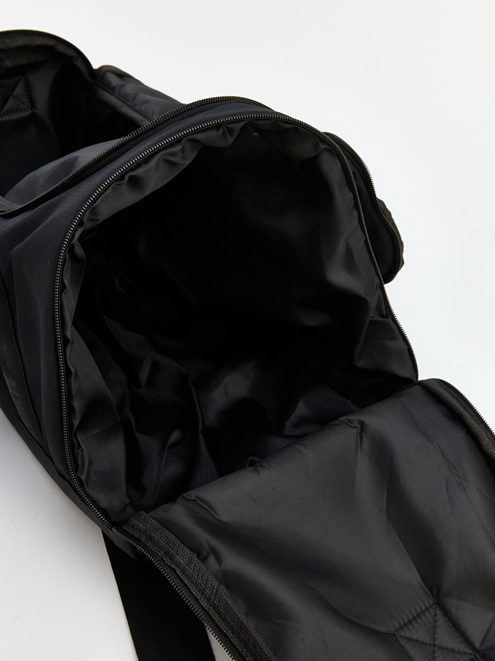 Siyah Baskılı Erkek Spor Çantası-3