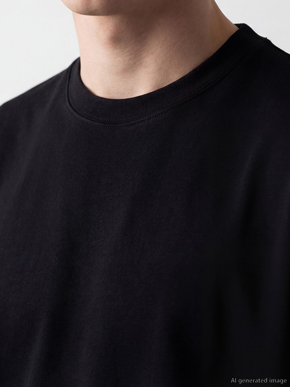 მრგვალი საყელოს მამაკაცის მაისური-2