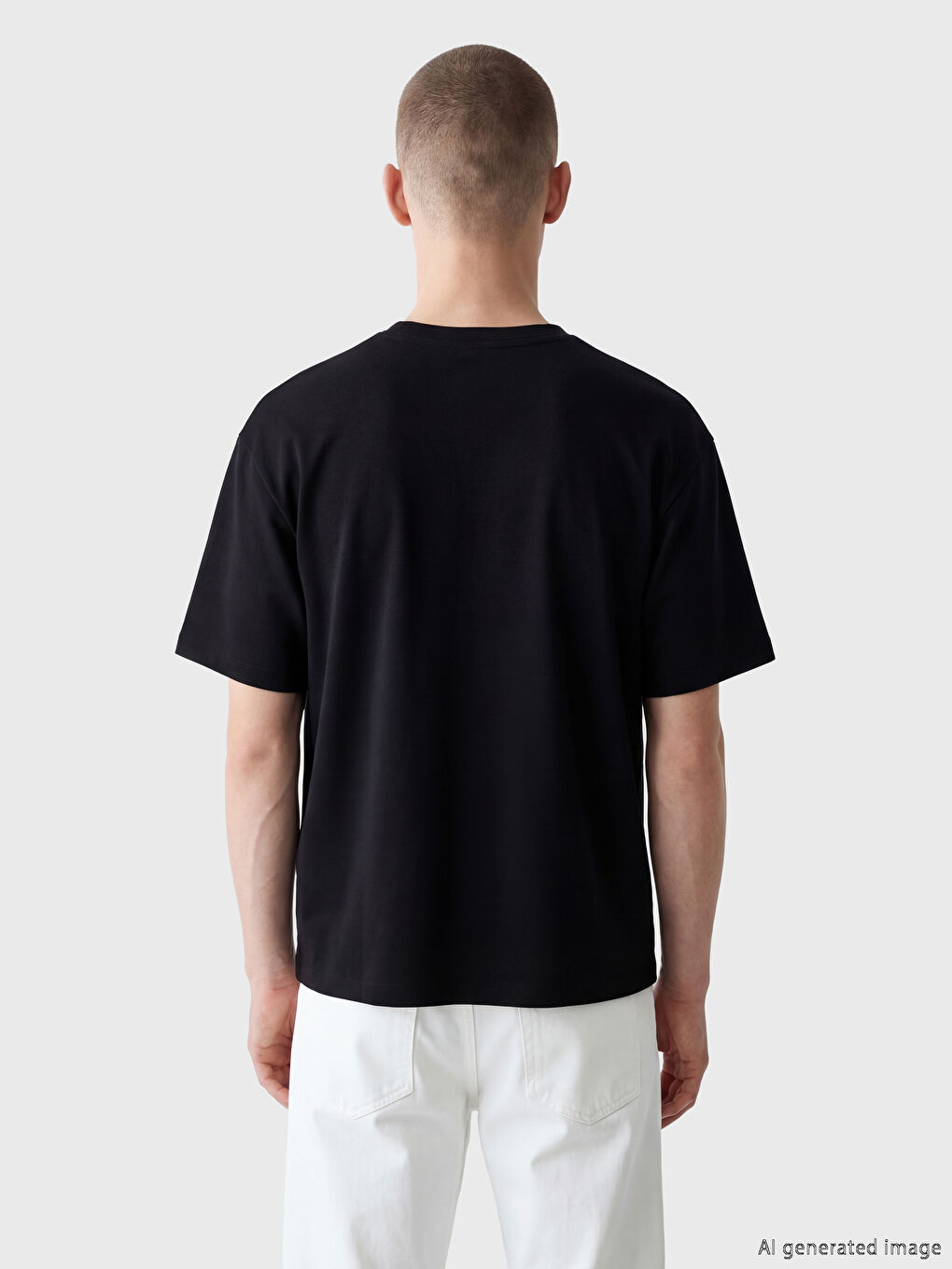 მრგვალი საყელოს მამაკაცის მაისური-3