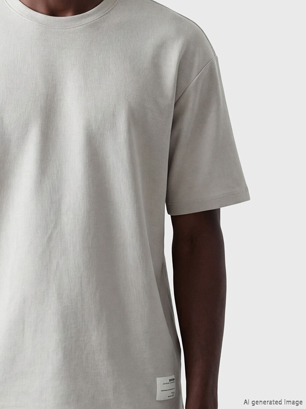 Мужская футболка с круглым вырезом-2