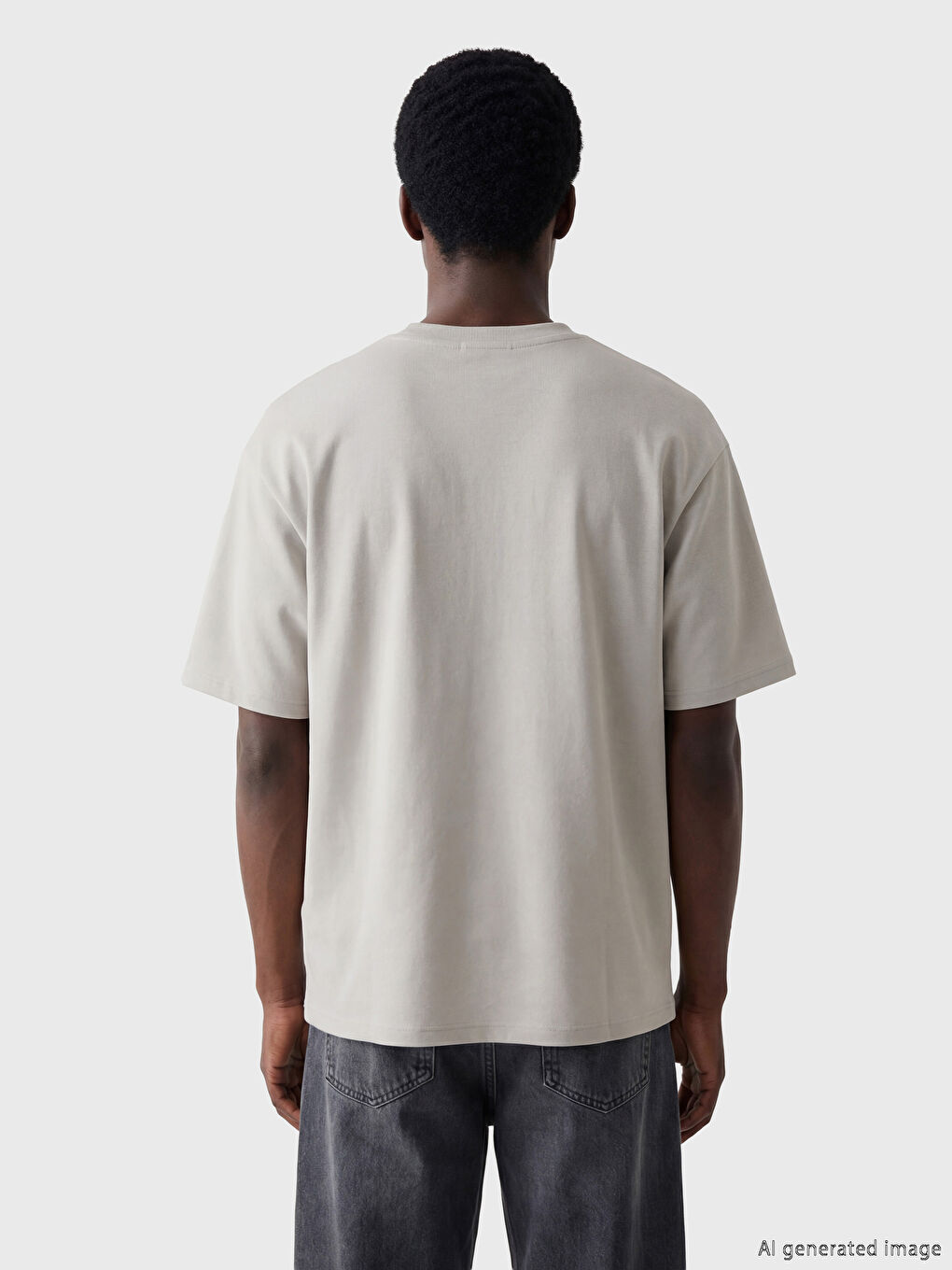 Мужская футболка с круглым вырезом-3