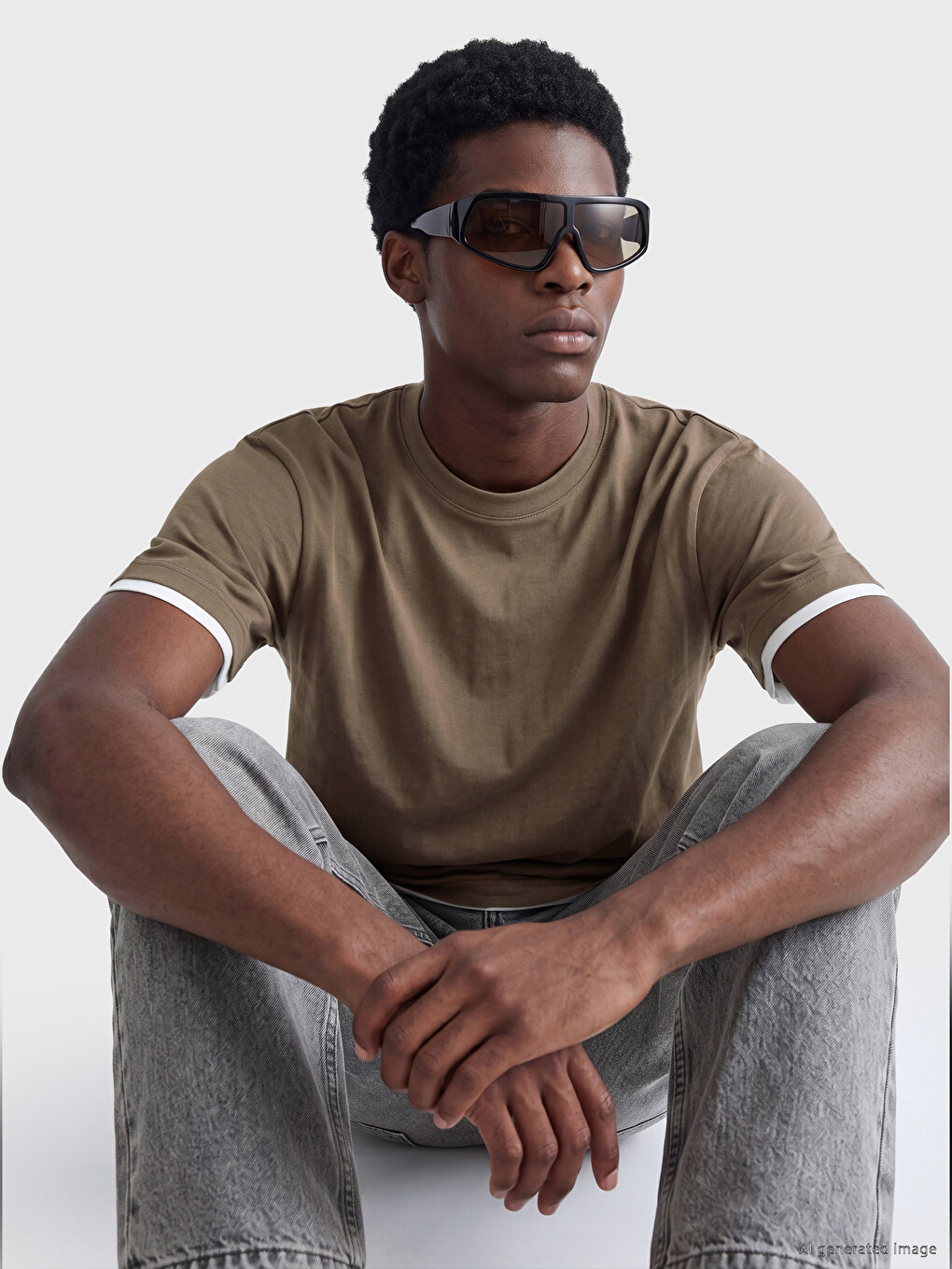 Crew Neck Jersey Men's T-Shirt