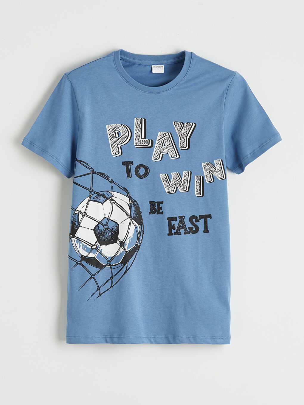 Mavi Baskılı Erkek Çocuk Pijama Takım-2