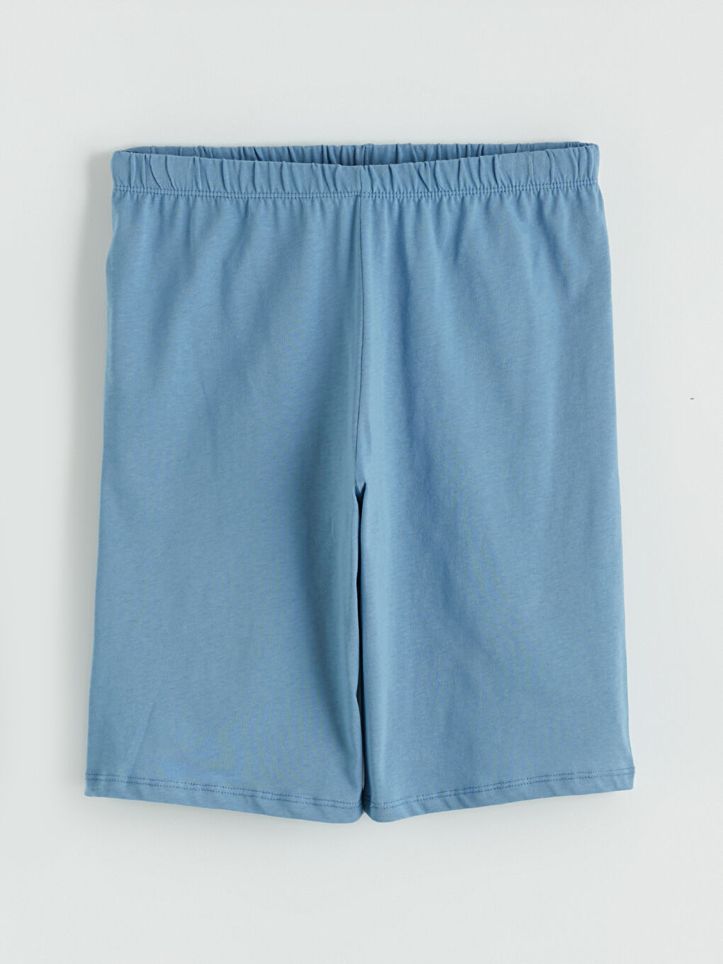 Gri Beli Lastikli Erkek Çocuk Pijama Şort 2'li-4