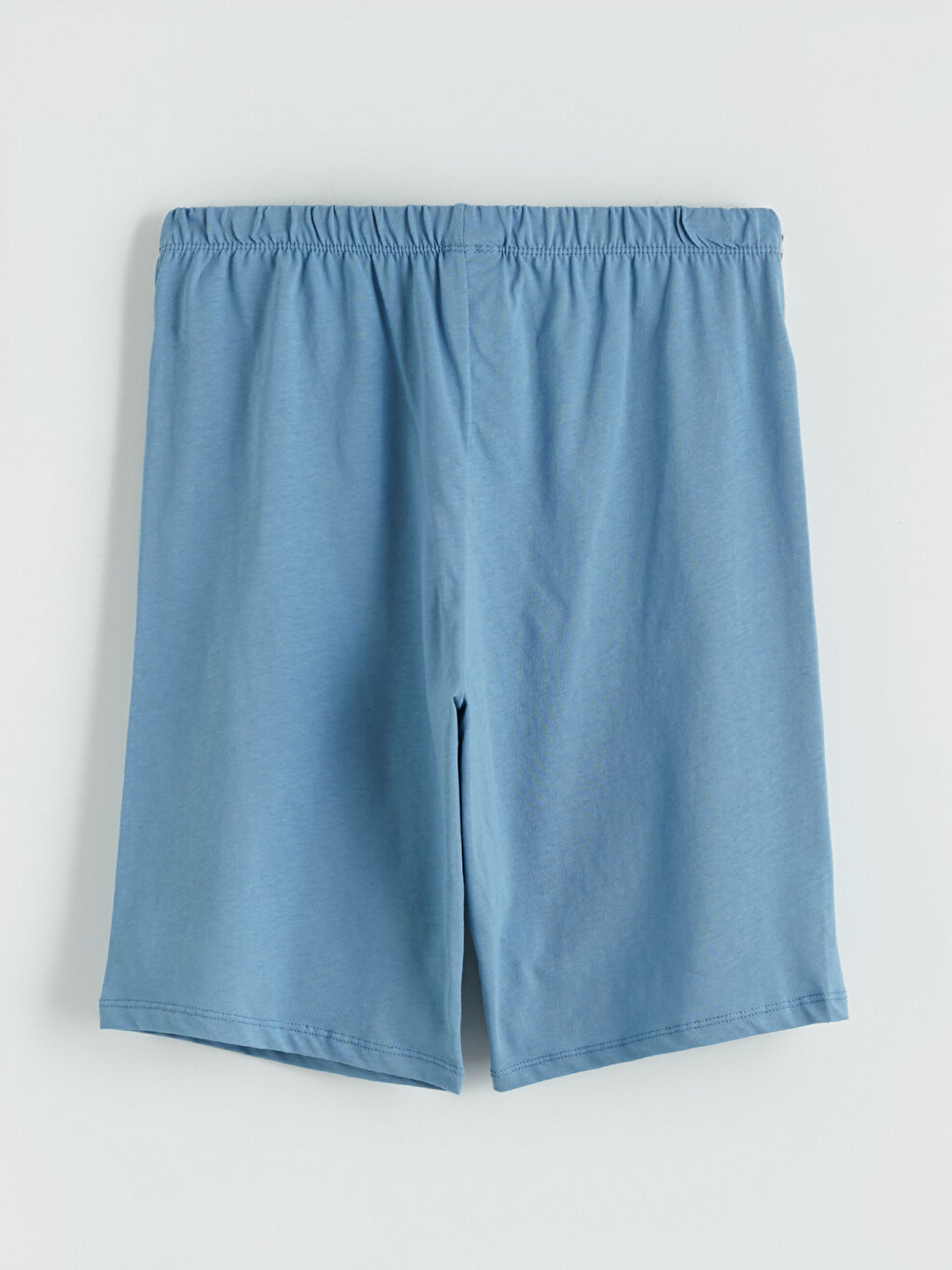 Gri Beli Lastikli Erkek Çocuk Pijama Şort 2'li-6