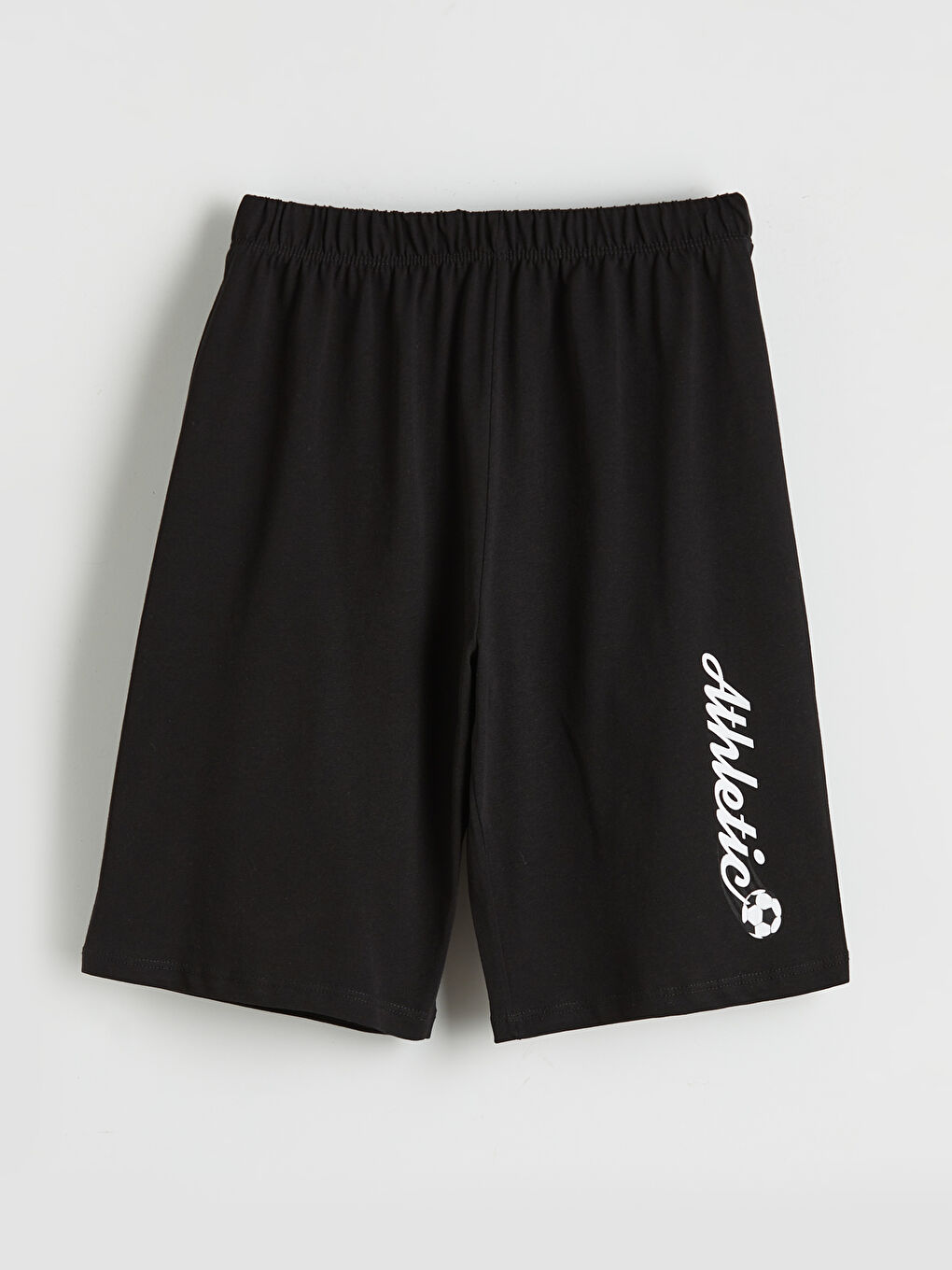 Mavi Baskılı Erkek Çocuk Pijama Şort 2'li-3