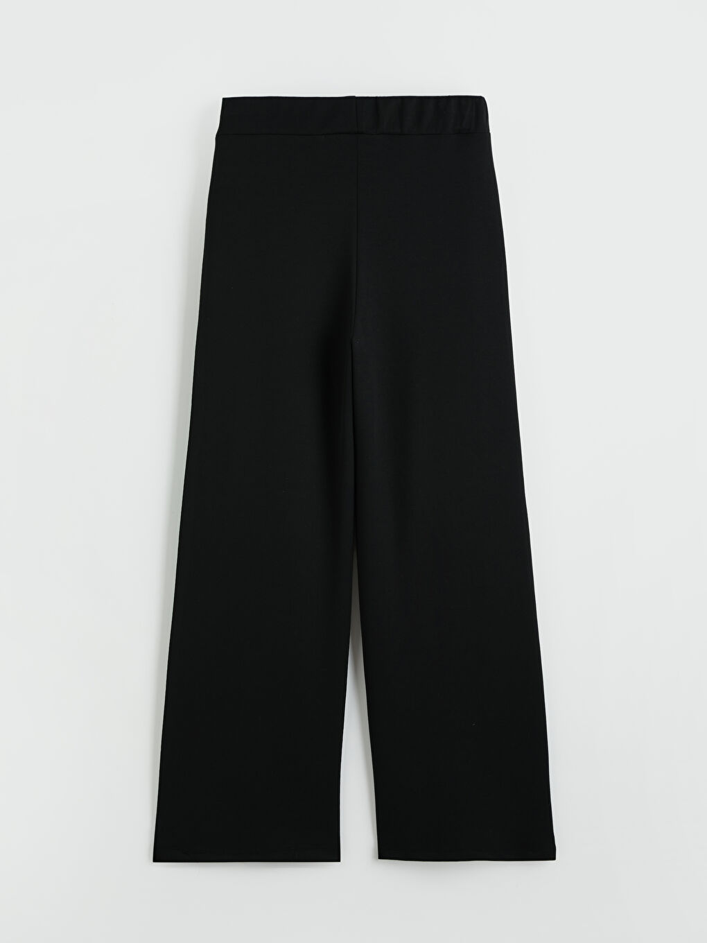 Siyah Soft Touch Taşlı Kadın Eşofman Altı-1