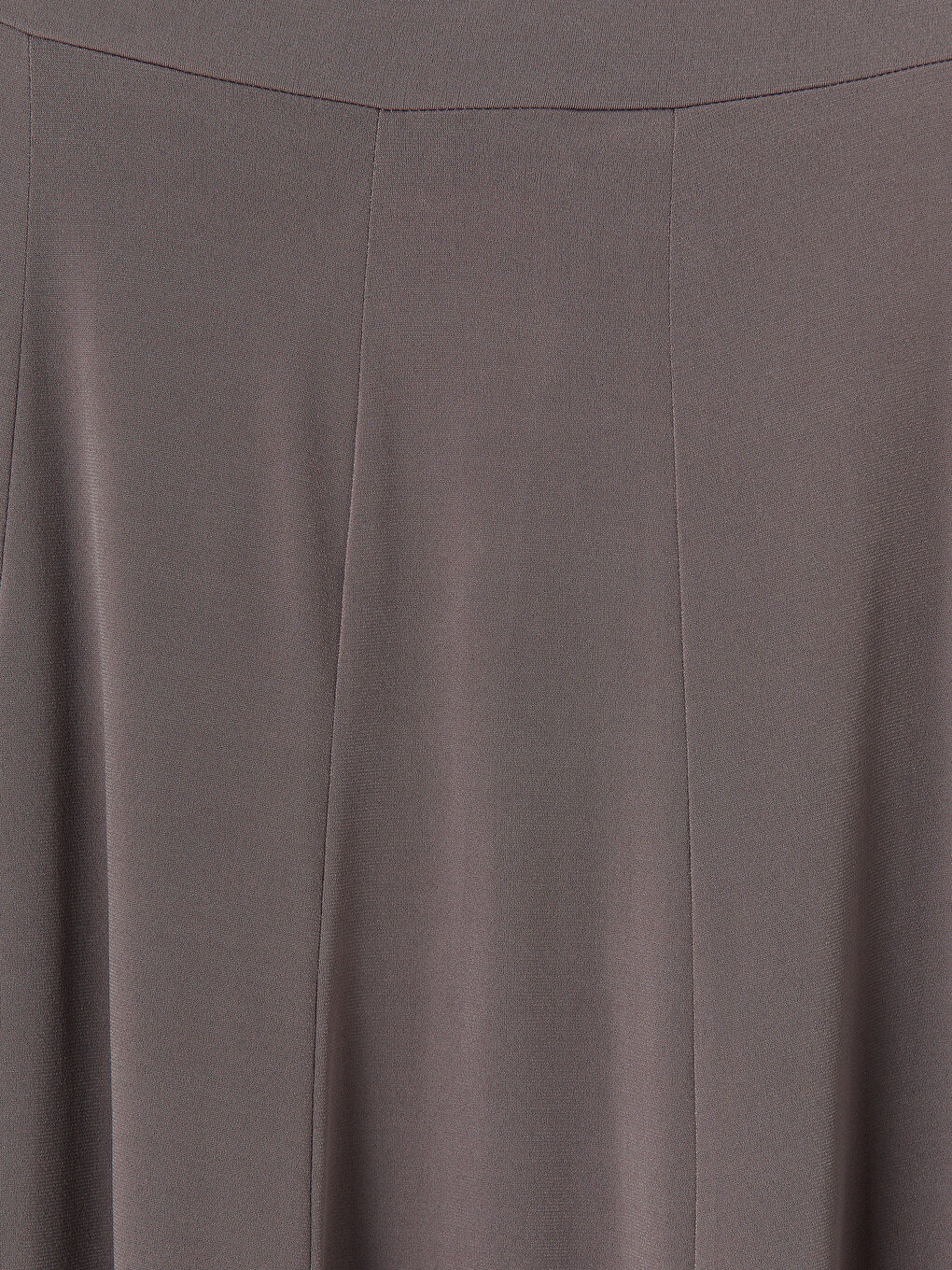 Kahverengi Beli Lastikli Pileli Etek-2