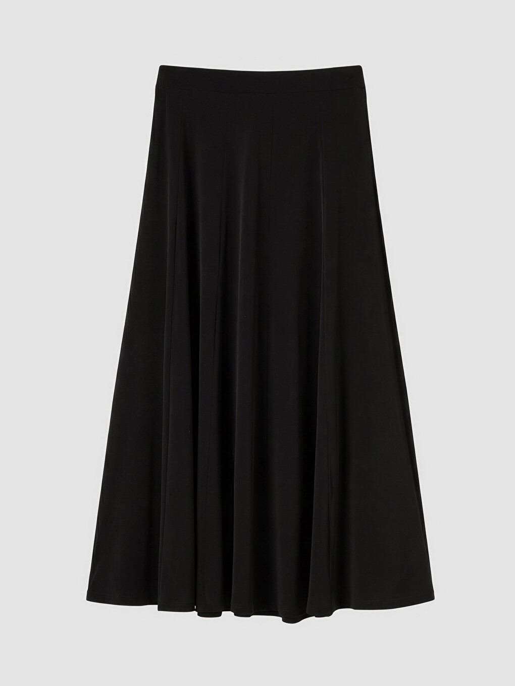 Elastic Waist Pleated Skirt-8