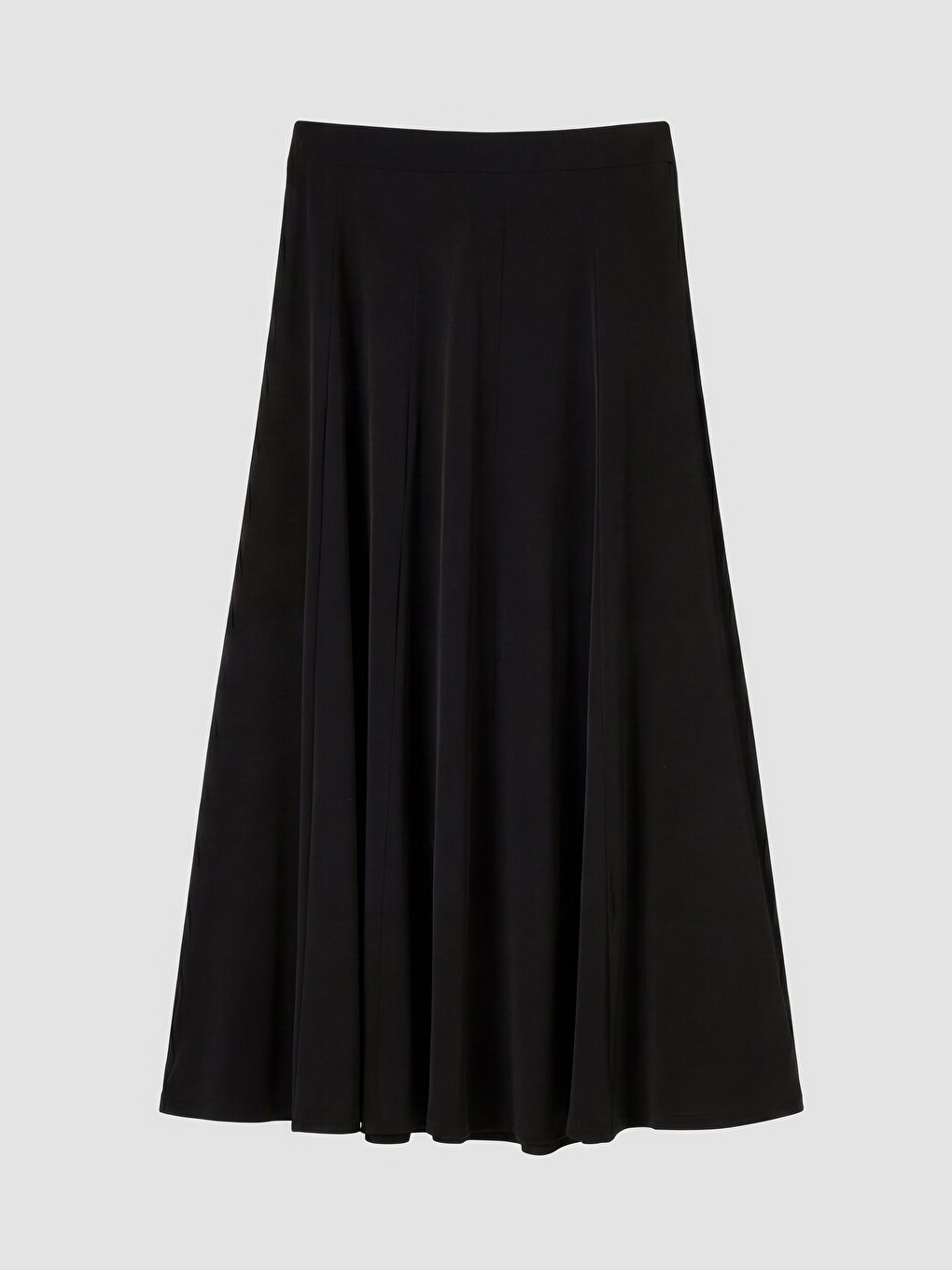 Elastic Waist Pleated Skirt-9