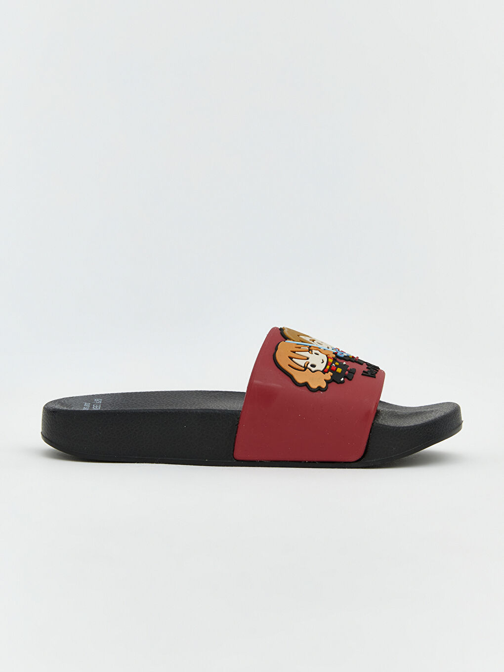 Bordo Harry Potter Baskılı Erkek Çocuk Terlik-1