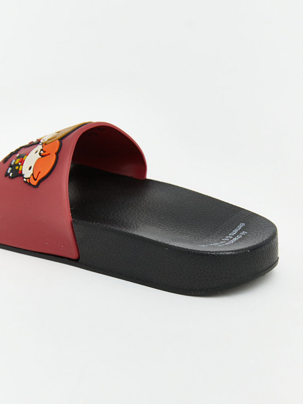 Bordo Harry Potter Baskılı Erkek Çocuk Terlik-4