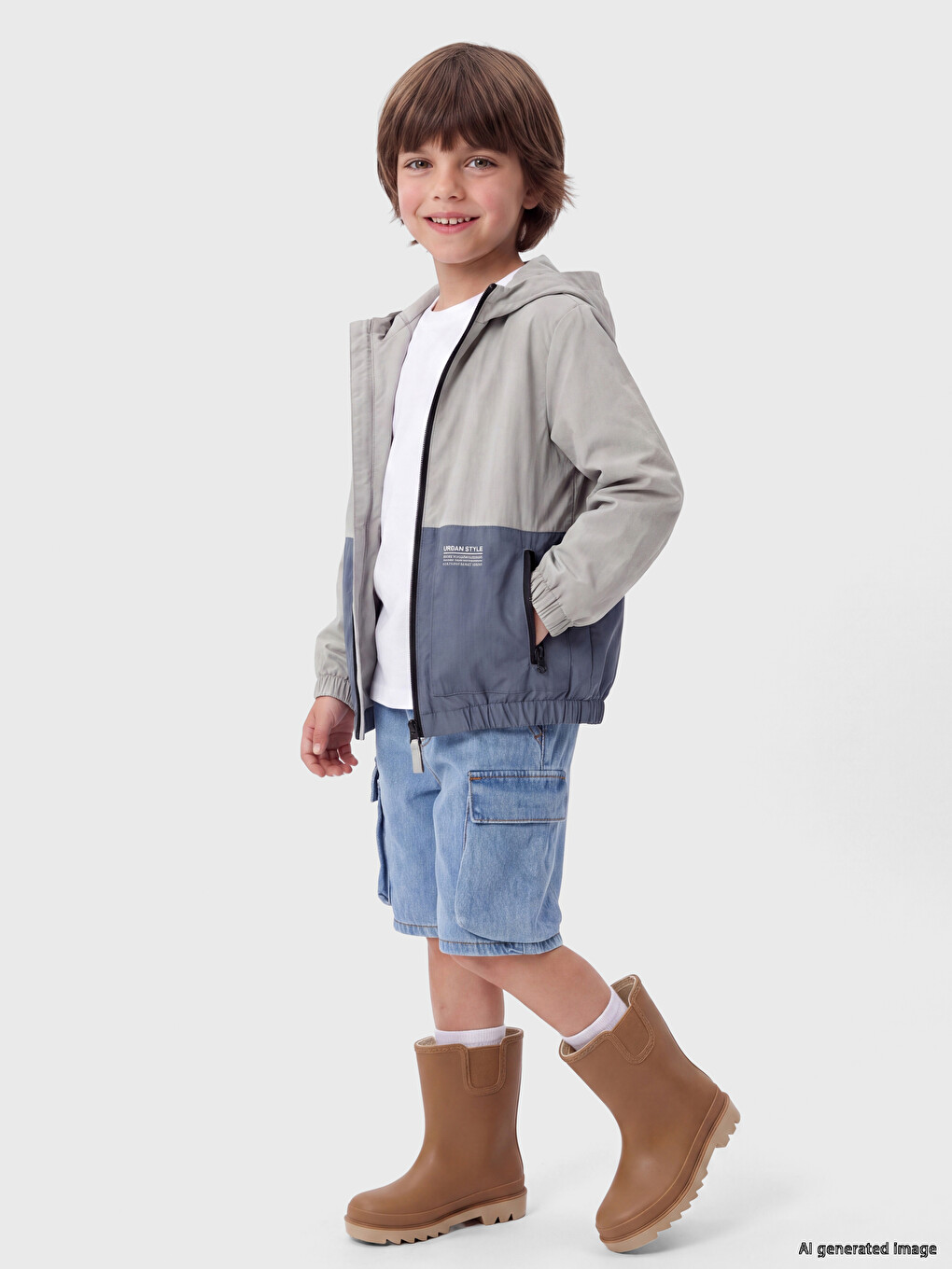 Hooded Boys' Coat-1
