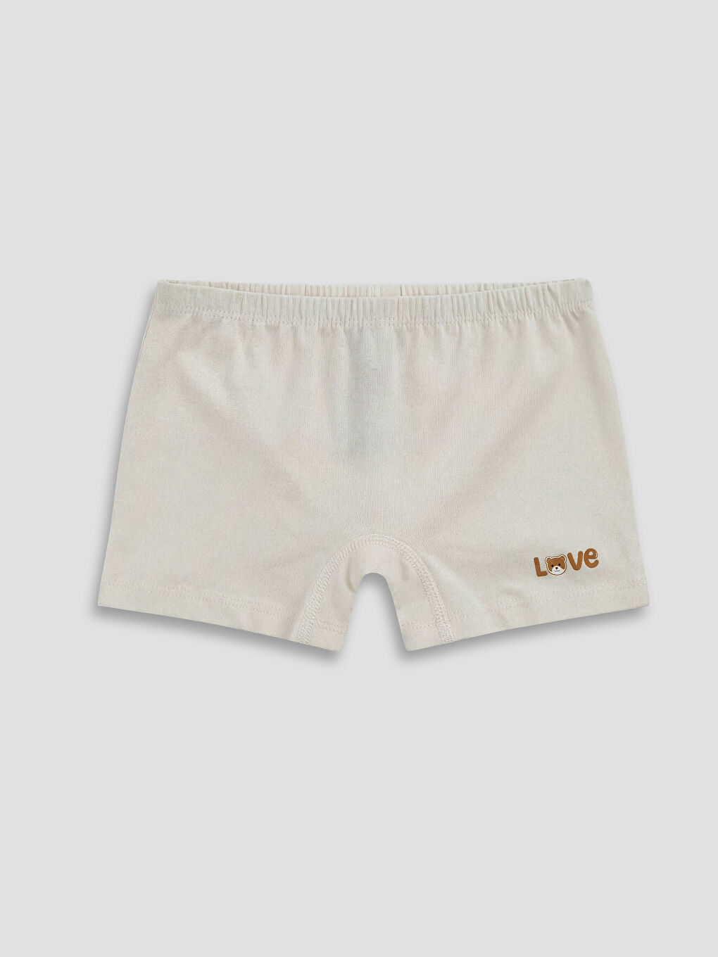 Girl ECRU Boxer Briefs-2