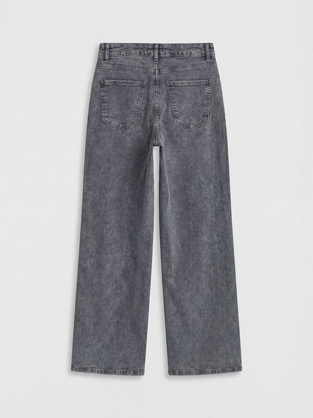 Antrasit Wideleg Kadın Jean Pantolon	-1