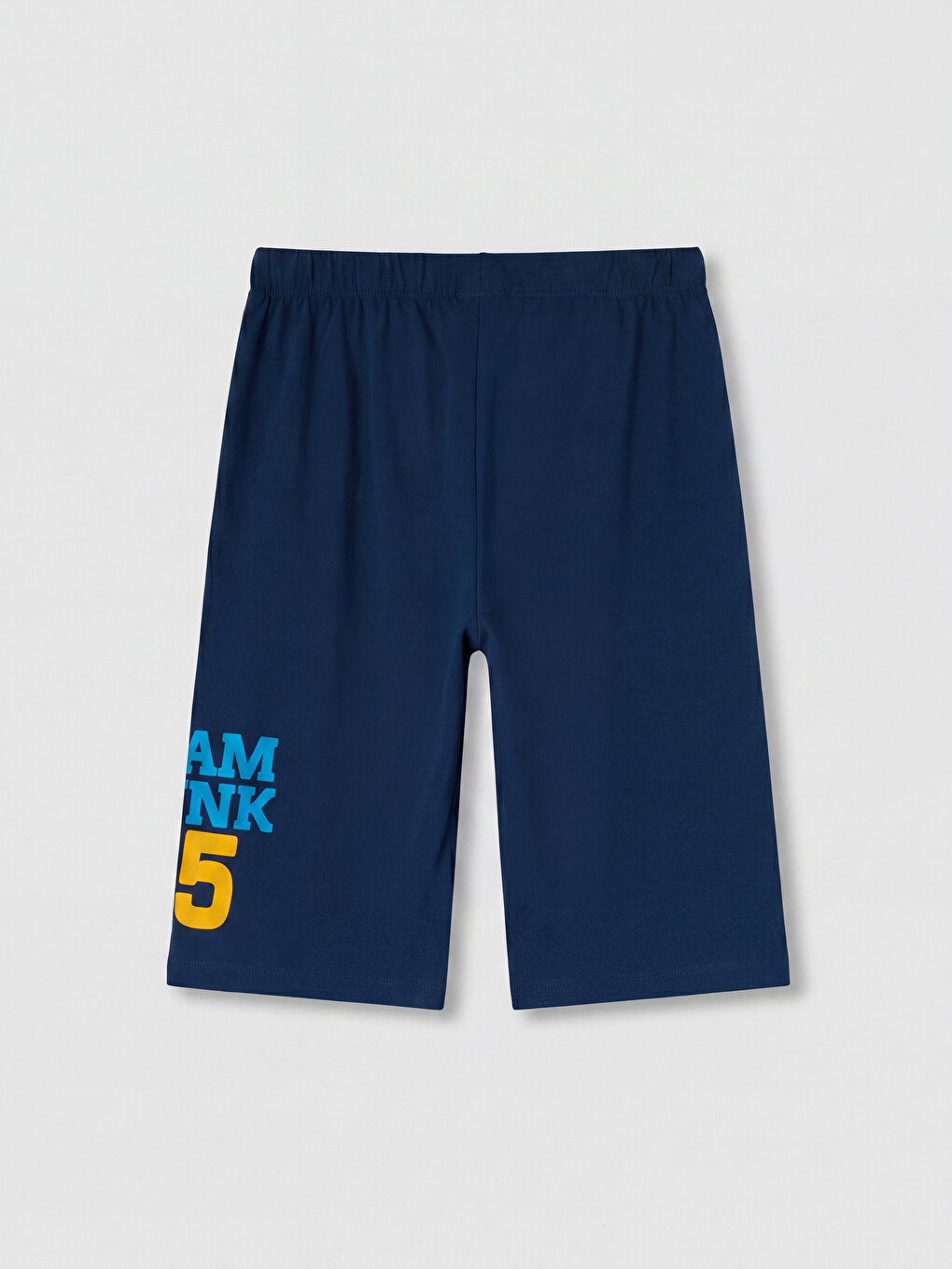 Crew Neck Boys' Short Pyjama Set-5