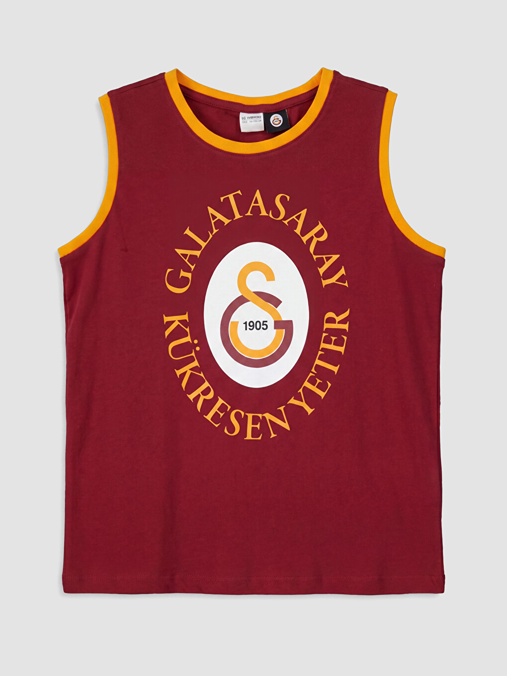 Kırmızı Galatasaray Baskılı Erkek Çocuk Şortlu Pijama Takımı-1
