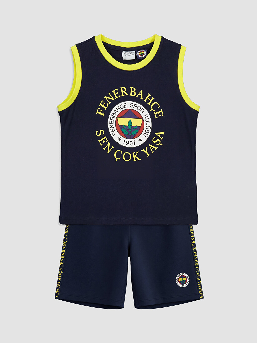 Boy Navy Shortie Pyjama Set