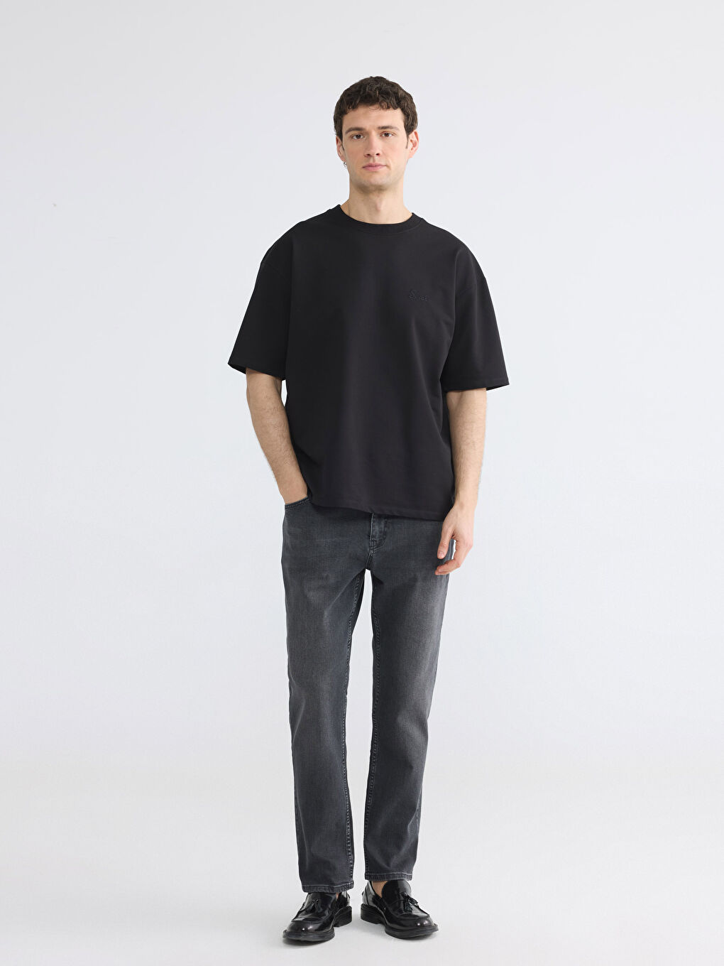 Antrasit 750 Slim Fit Erkek Jean Pantolon