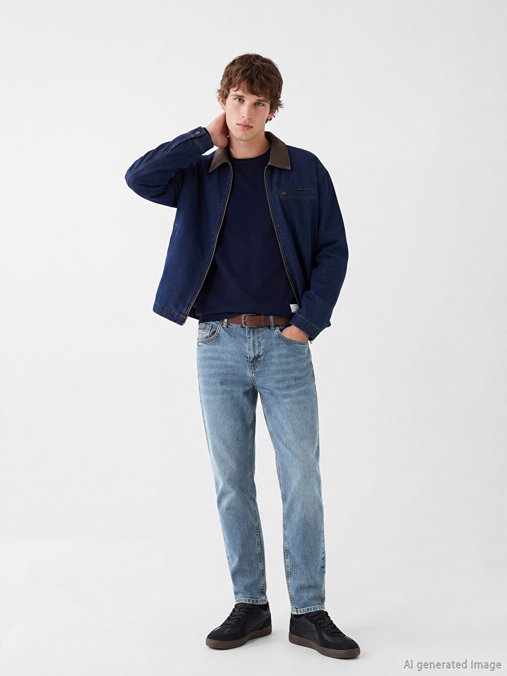 İndigo 710 Loose Fit Erkek Jean Pantolon