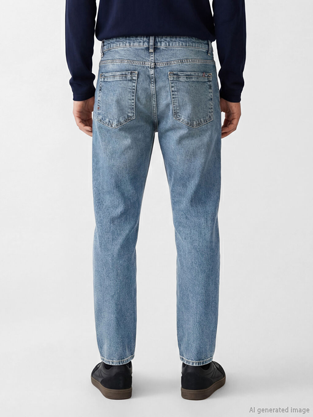 İndigo 710 Loose Fit Erkek Jean Pantolon-3