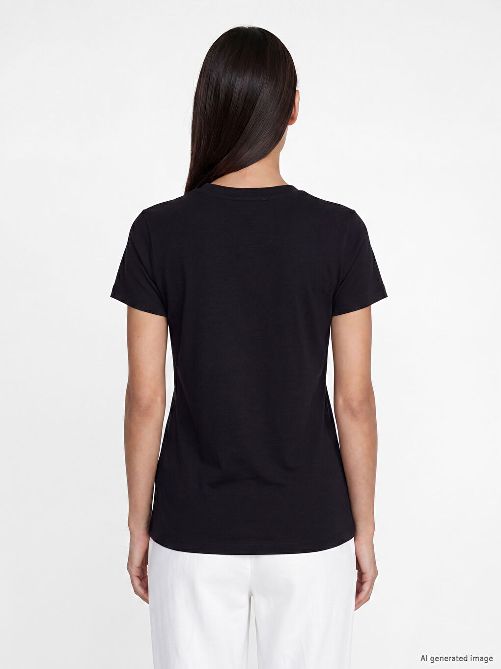 Crew Neck Women's T-Shirt-6