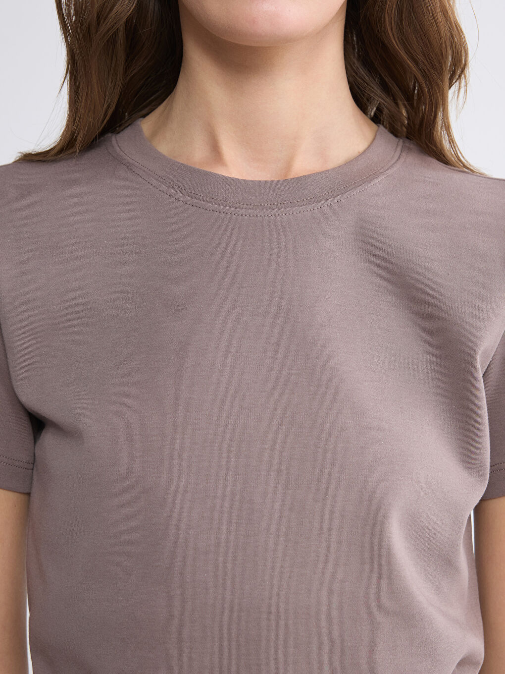 Crew Neck Women's T-Shirt-2