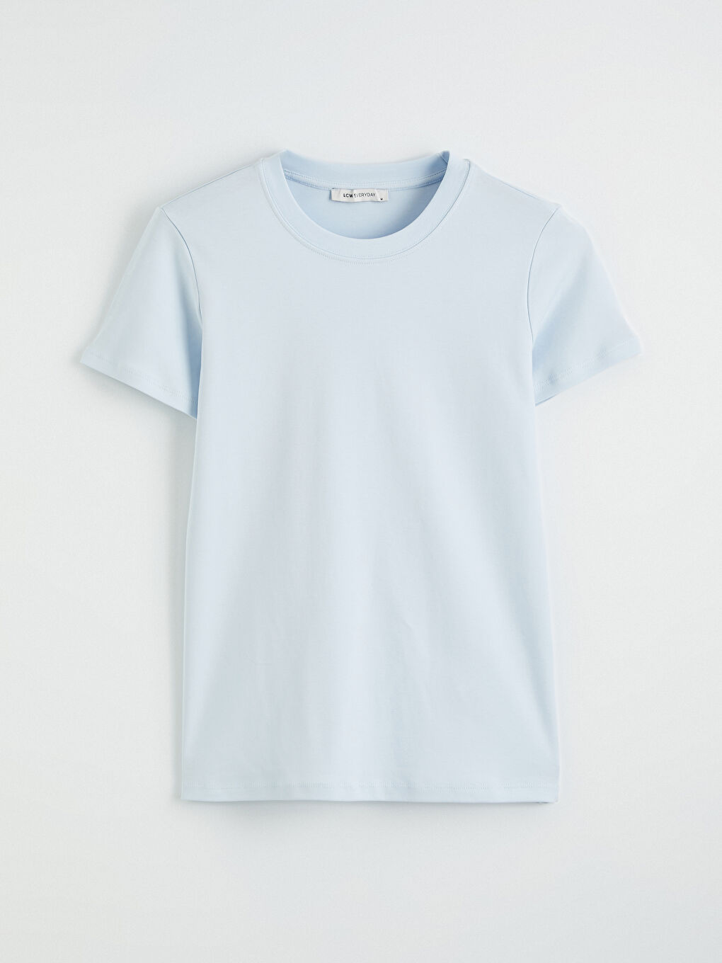 Mavi Bisiklet Yaka Kadın Tişört-4